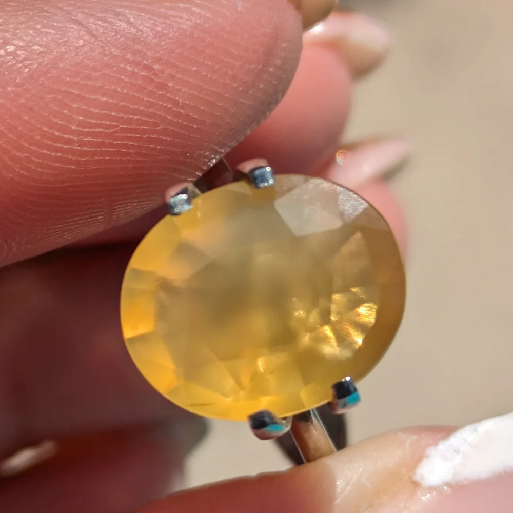 3.36 Carat Mexican Fire Opal, Loose Gemstone - Picture 3 of 5